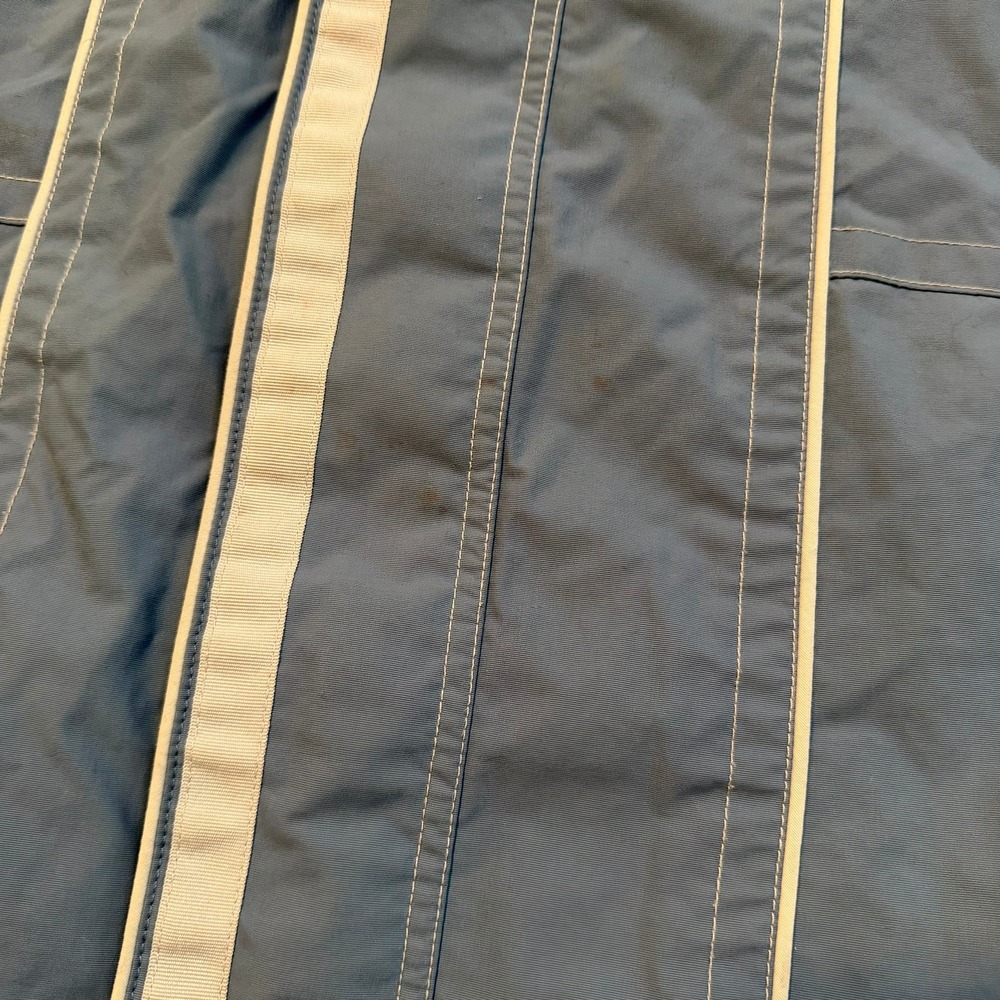Vintage Oakley Software Mens XL Blue Hooded Shell Jacket Gorpcore Y2K Utility - Picture 12 of 14